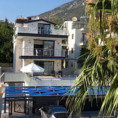 Stone House Aparts 2 1 Mit Zwei Balkone Und Poolview Kalkan No 10 公寓 卡斯