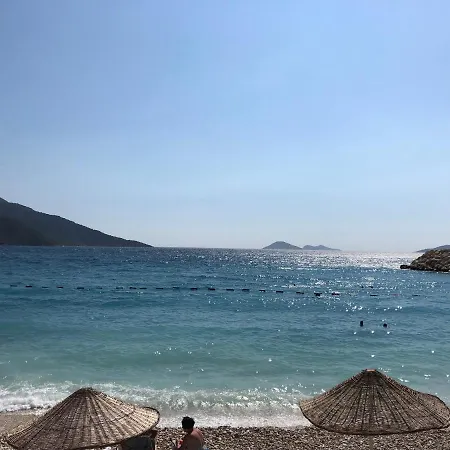 公寓 Stone House Aparts 2 1 Mit Zwei Balkone Und Poolview Kalkan No 10