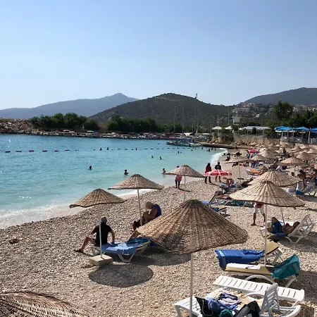 Stone House Aparts 2 1 Mit Zwei Balkone Und Poolview Kalkan No 10 * 卡斯