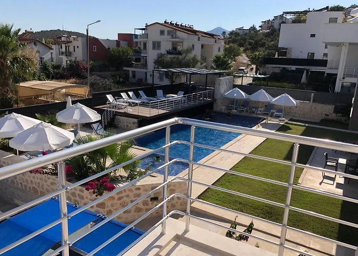 Stone House Aparts 2 1 Mit Zwei Balkone Und Poolview Kalkan No 10 * Каш