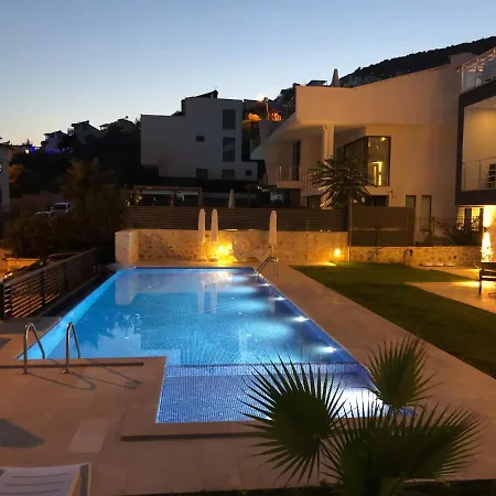 Stone House Aparts 2 1 Mit Zwei Balkone Und Poolview Kalkan No 10